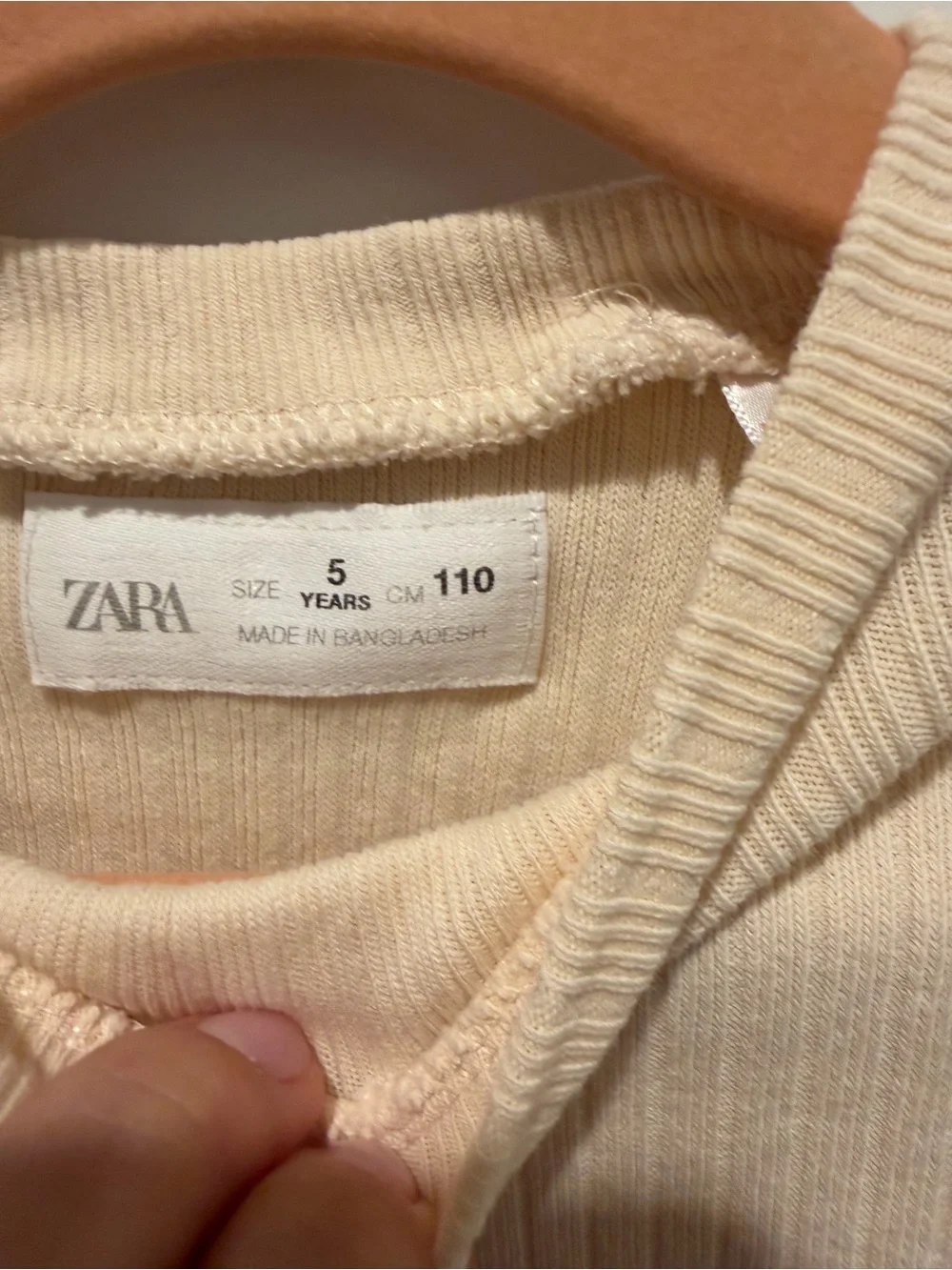 Zara lightweight ribbed